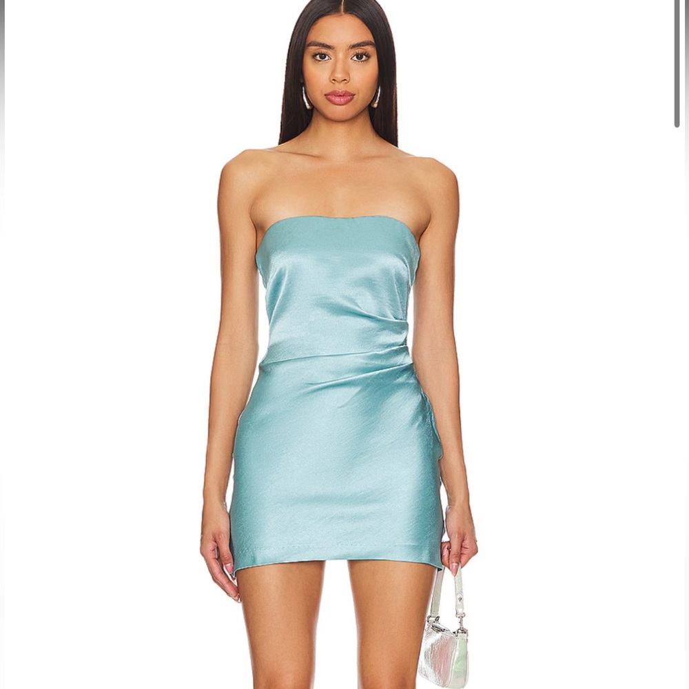 REVOLVE homecoming blue dress, Bec + Bridge